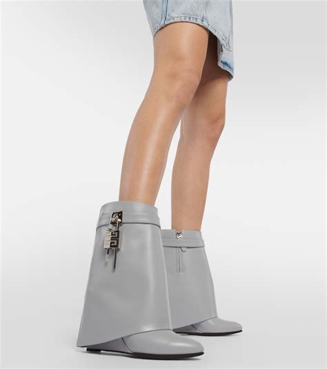 givenchy chain links boots|givenchy shark ankle boots.